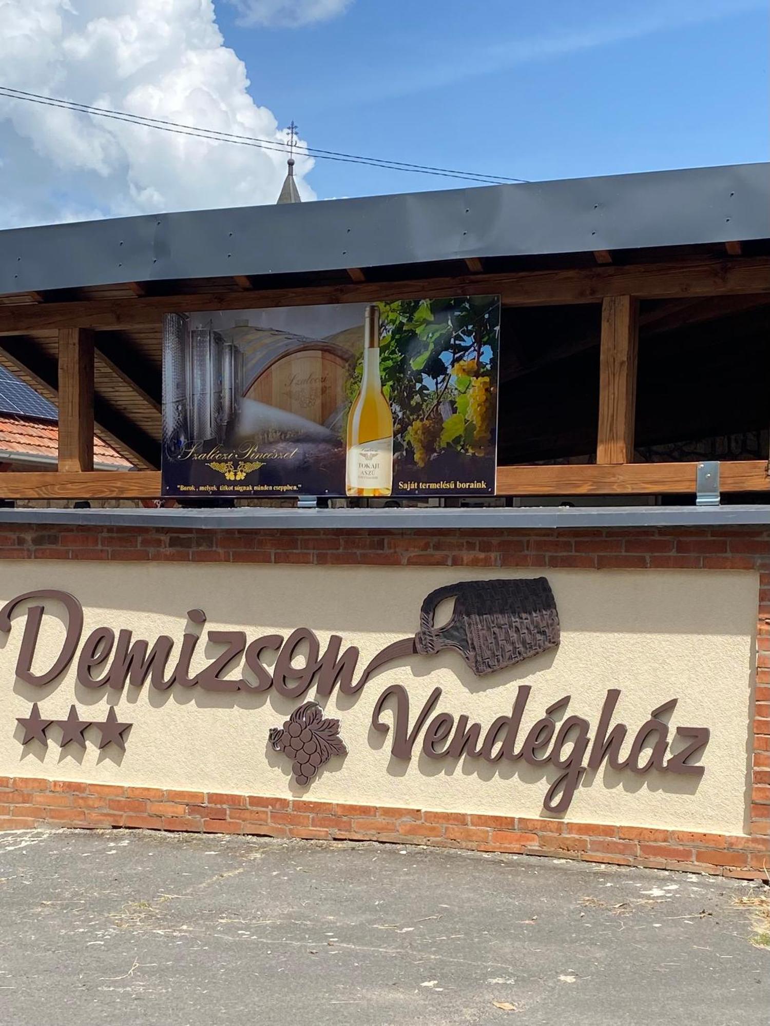Hotel Demizson Vendeghaz Tokaj Zewnętrze zdjęcie